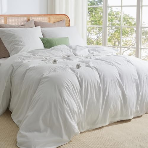 Duvetnova Bettwäsche Baumwolle 200x220 Superweiche 100% Vorgewaschene...