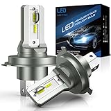 SHINYY Ampoules H4 LED pour Voiture et Moto, 18000LM 6500K Blanc Froid 300% Lumineuses LED...