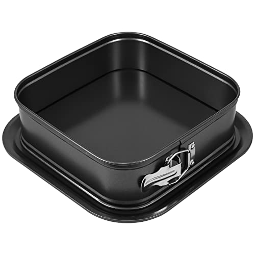 Abizarch 205200O3354P646120HO1 Square Springform Baking Pan, 9.5 Inch Non-Stick Cheesecake Spring Form Baking Pan thumb #6