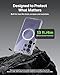 Belkin SheerForce Clear Phone Case for Samsung Galaxy S26 Ultra w/ 13ft Drop Protection & Anti-Scratch, Anti-Yellowing Design, Shockproof Slim Grip Design - Qi2 25W Wireless Charging Certified