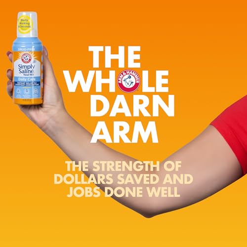 ARM & HAMMER Simply Saline Daily Care Nasal Spray, 4.5 oz - image 6