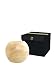 Northern Lights Candles Esque Polished Globe - 4 inch Ivory