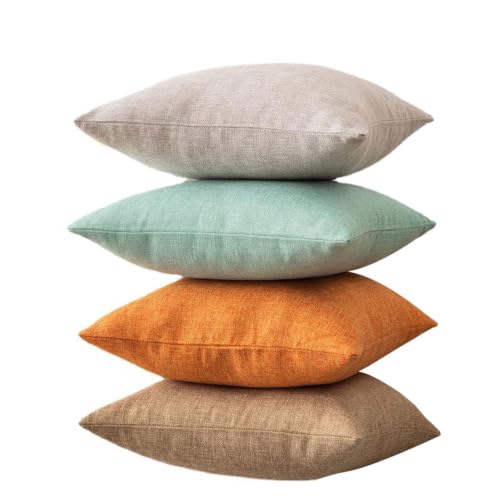 Coussin de canapé en lin rigide pour maintenir les vertèbres et décorer le salon - 7