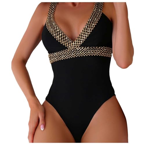 Maillot de bain une pièce haut de gamme avec finitions froncées de luxe