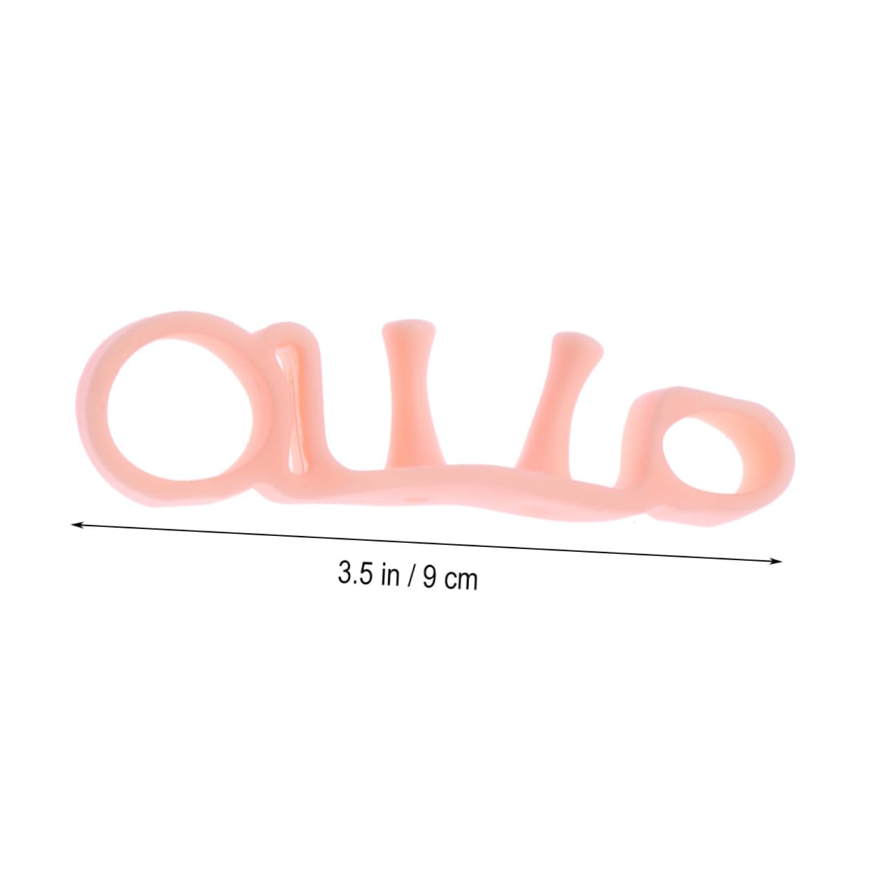 FOMIYES 1 Pair Bunion Separators for Hallux Relief Straightener Overlapping Spacers Soft Gel Separator Pad Unisex Washable