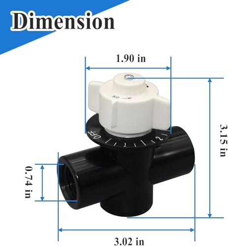Alsoyixia R172086 1/2-Inch Control Valve Replacement by Alsoyixia - Used condition - Image 2