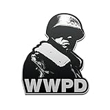 Heavy duty 4.5 x 3.5 decal Perfect for gifts Made in the USA by a veteran owned company Waterproof Lifetime replacement