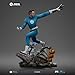 Iron Studios Collectible Statue Art Scale Mr. Fantastic and H.E.R.B.I.E 1/10 - Fantastic Four Polystone Resin Multicolor 10.2 inches 25cm