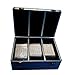 MegaDisc Silver 510 CD DVD Blu-Ray Aluminum Like Storage Case Box with Hanger Sleeves