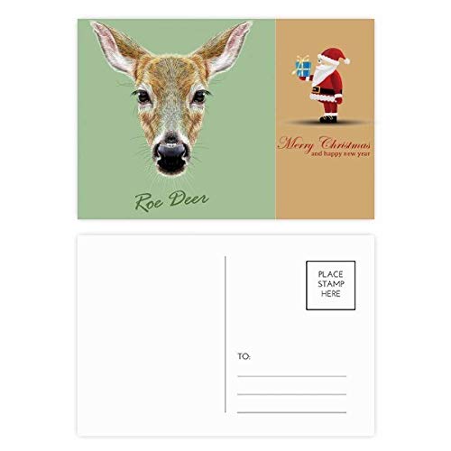Cartes postales motif châtaignier et cerf Lond-Face lot de 20 à offrir aux amoureux de nature