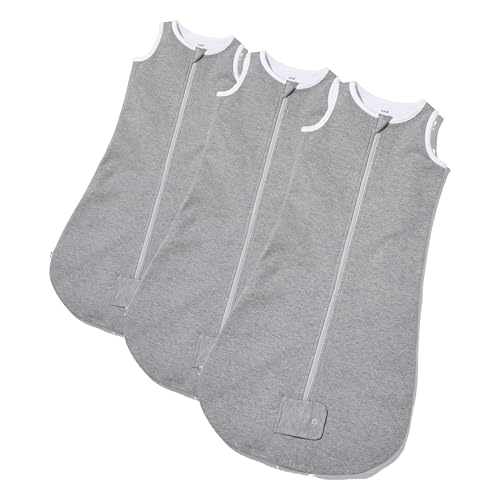 Image of Nanit Sleep Wear Sleeping Bag - Large, Heather Grey (Pack of 3)
