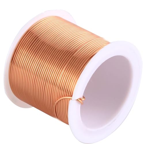 Alambre de cobre de 50 g, cable de cobre de 1 mm, imán de cobre lacado, alambre de bobinado de cobre esmaltado