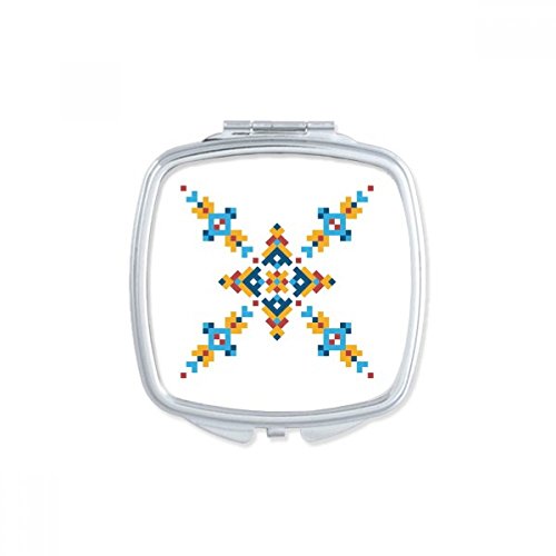Miroir portable maquillage pixel croix parfait pour votre sac à main