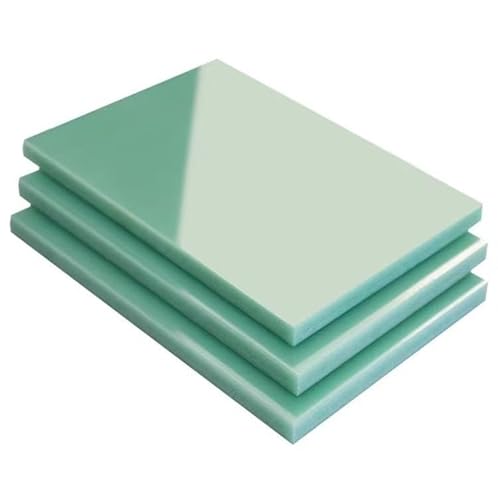 1pcs Premium FR4 Fiberglass Epoxy Insulation Board 400x400mm G10 Panel for PCB Prototyping/Electrical Insulation/DIY(400x400x1mm)