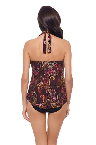 MagicSuit Women's Swimwear Sophie Underwire Tankini Top, Bamboo, 083