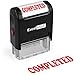 Completed Self Inking Rubber Stamp - Red Ink