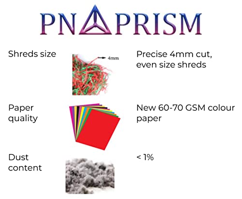 Image of PN PRISM Shredded Paper For Packing, 50 Gms, Paper Shred, Paper Grass, Decorative Paper Fillers For Diy Crafts, Gift Wrapping, Easter Basket, Christmas, Birthday Decoration - Pink