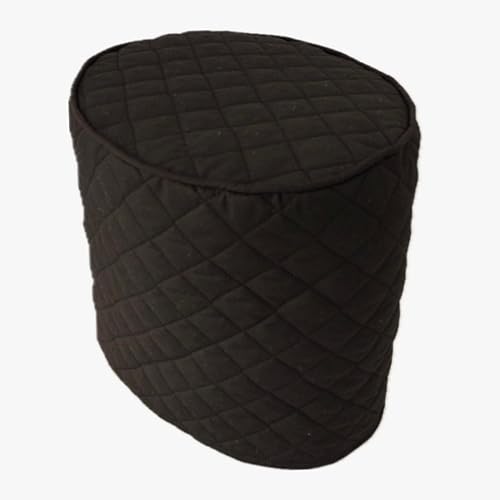 Funda acolchada compatible con el sistema de preparación de café (K Supreme, negro)