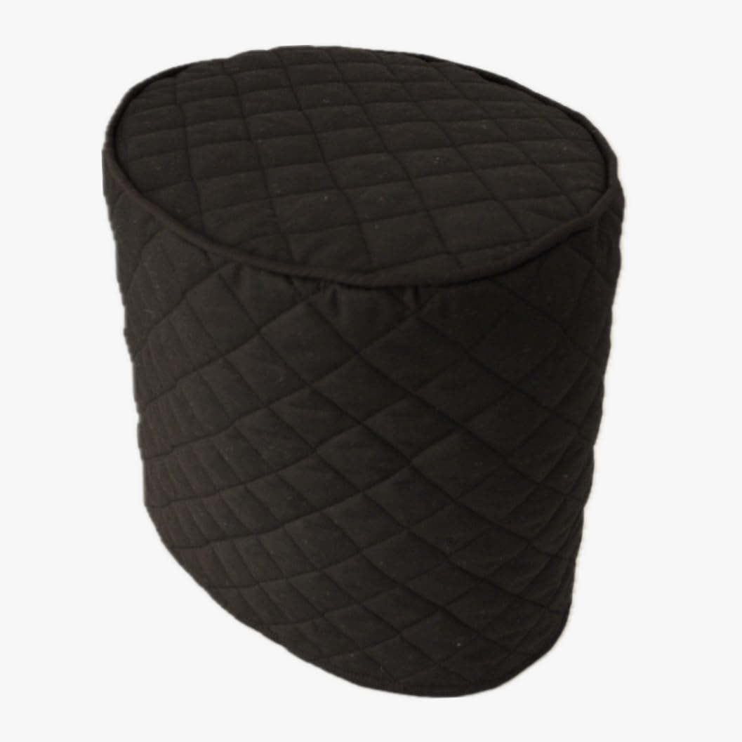 Simple Home Inspirations Quilted Cover Compatible with Coffee Brewing System (Big K, Black)