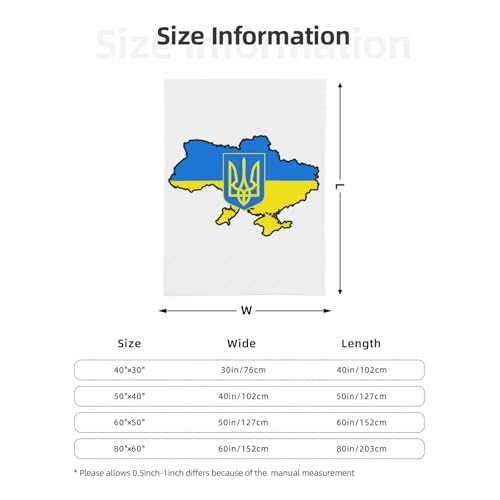 Couverture douce chaude Ukraine pour grand lit hiver - 5