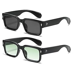 Two Pack: (Black/Grey+black/Gradient Green)