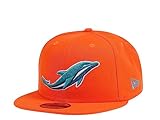 Taille unique New Era Miami Dolphins Elements Orange Edition 9Fifty Casquette Snapback, Orange, taille unique