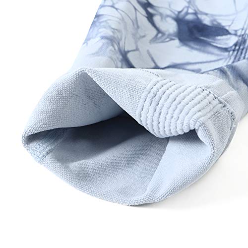 Omkagi Women Scrunch Butt Lifting Leggings Seamless High Waisted Workout Yoga Pants(S 88-Blue Tie Dye) #TOP4