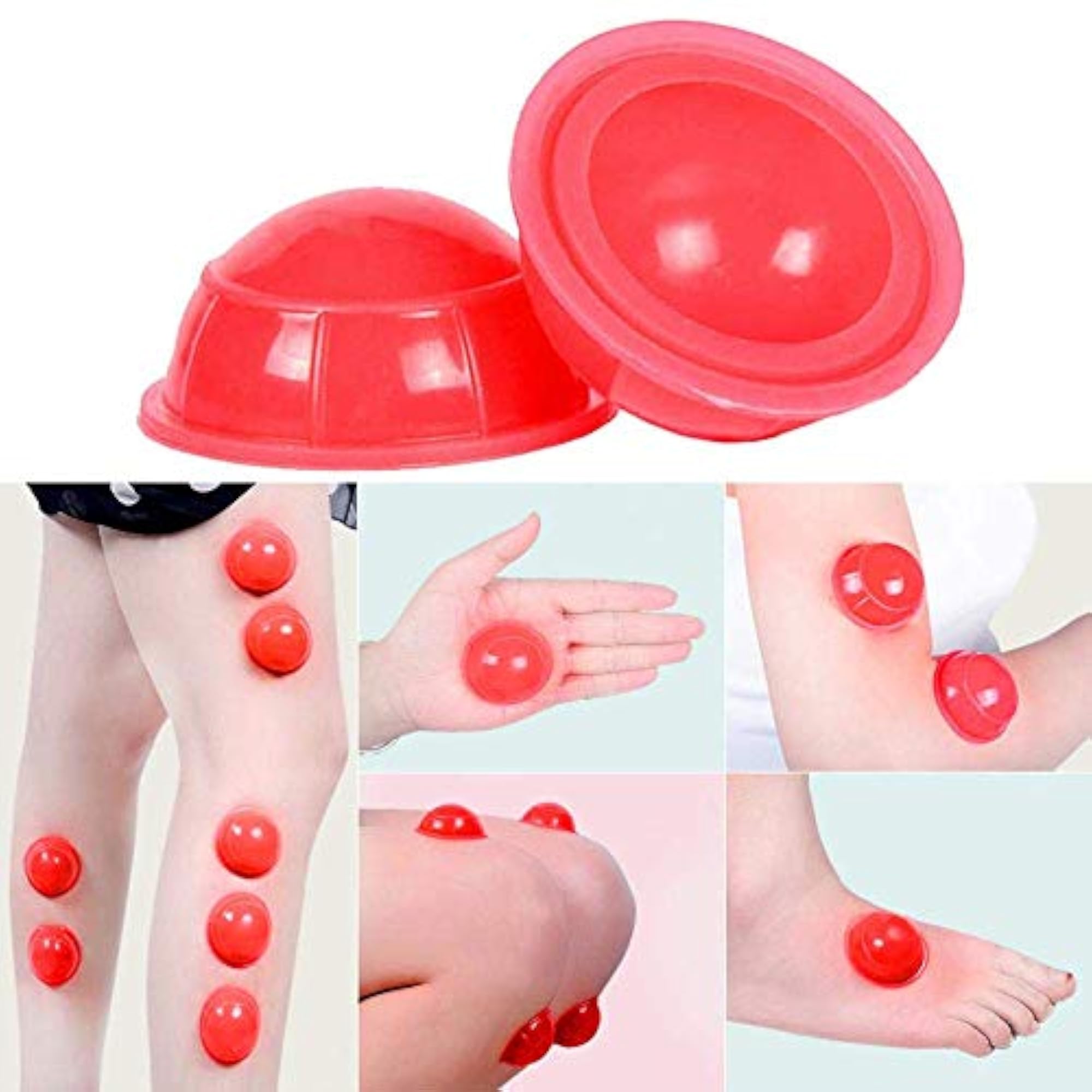 Vacuum Cupping Set, 12pcs Therapy Cans