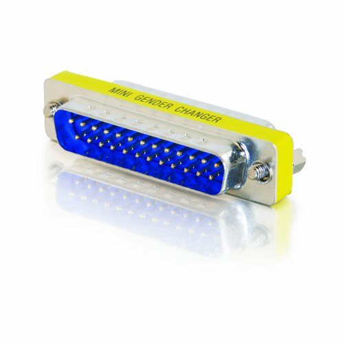 C2G DB25 mannlichen to DB25 mannlichen Gender Changer/Mini DB25 Adapter, 81518, M/M-Mini Cover