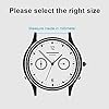 smtfcty Watch Strap Stainless Steel Watch Band for Mens Women, 20mm Universal Quick Release Replacement Watch Straps for Smart Watches and Seiko Watches #5