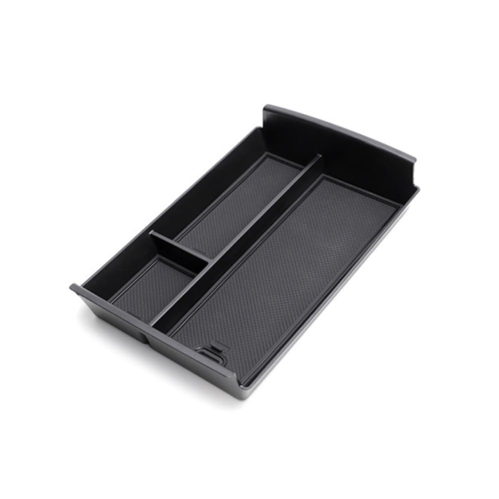 QOEMRHELT Armrest Organiser Tray for Xpeng X9 2023 2024 2025, Centre Console Storage Box Insert with Non-Slip Mats, Car Organizer Interior Accessories,up