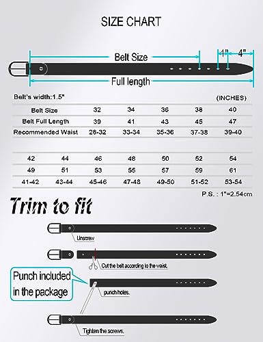 WOLFANT-Full-Grain-Leather-Belt100-Italian-Real-Solid-Leather