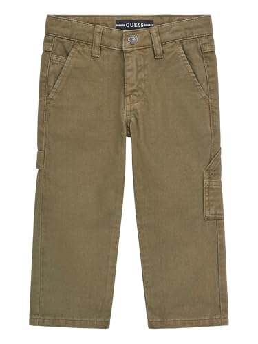 GUESS Boys' Garment Dye Worker Pants