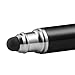 METRO Universal Capacitive 2-in-1 Touch Screen Stylus Pen with 20 Pcs Replacement Rubber Tips,Compatible with iPad,iPhone,ipad Pro,Galaxy,Smart Phone and Other Touch Screen Devices,Black
