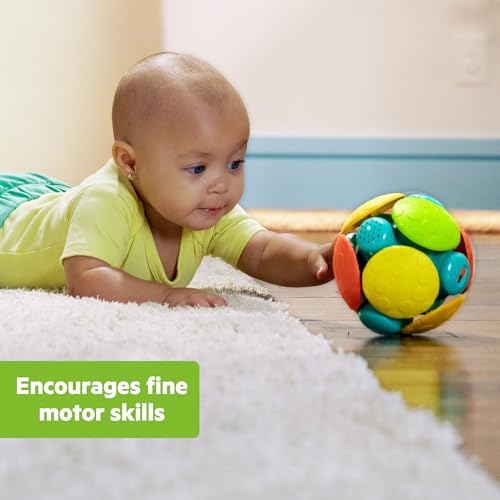 Image of Bright Starts Wobble & Rattle Gift Set​ 2-PK Baby Toys, Rattles & Ball Toys, Crawl & Chase, Cause and Effect Learning, Unisex, 3-6 Months and Up