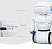 HI-TECH Wireless Interactive Robot Toy Robot for Boys, Girls, Kids, Children (Blue)