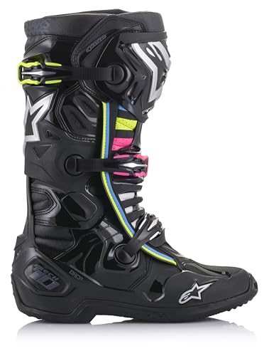 Alpinestars Botas Supervented Tech 10, Preto/Multi, 9