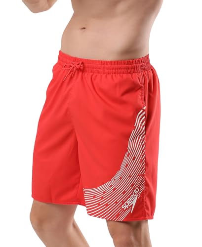 Image of Speedo Men's Xpress Lite Essential Medley Logo Printed Watershorts