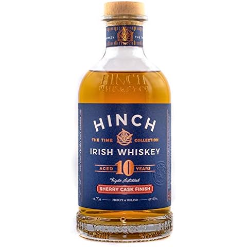 Hinch Distillery 10 Year Old Sherry Finish Irish Whiskey, 70 cl Cover