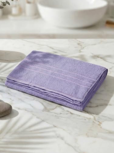 Image of Monte Carlo Essential 100% Cotton Bath Towel | 380 GSM Lightweight & Quick Dry | Soft Absorbent Compact Towel 60x120 cm | Bathroom Towel for Gym, Travel & Daily Use (Jazz) | Chili Pepper