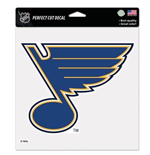 WinCraft NHL St. Louis Blues 8x8 Perfect Cut Color Decal