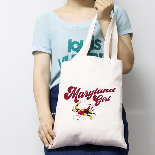 Bolso Tote Bandera Maryland Mujer miniatura 6