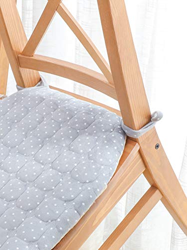 Coussin de siège antidérapant et surchargé en velours pour chaise de repas - 5