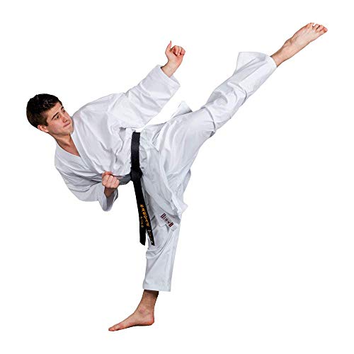 Kimono de karaté KAITEN fluide avec pantalon élastique léger 8 oz pour kumite