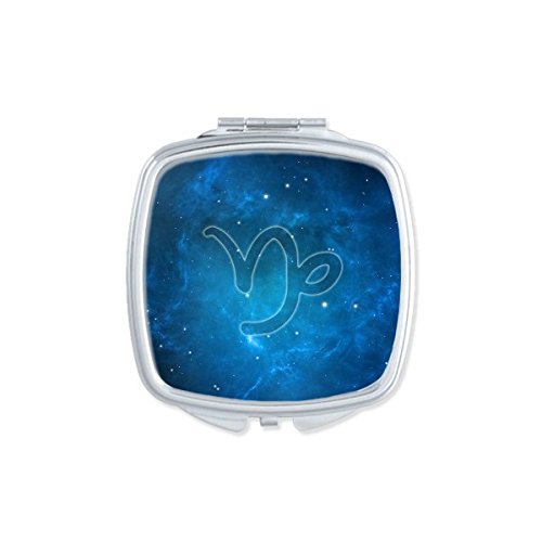 Miroir compact Capricorne pour retouches maquillage en voyage et déplacements