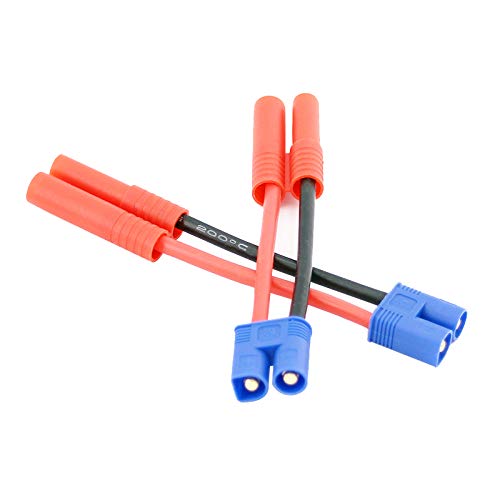 Adaptador cable conector EC3 macho a HXT 4mm hembra x3 miniatura 6