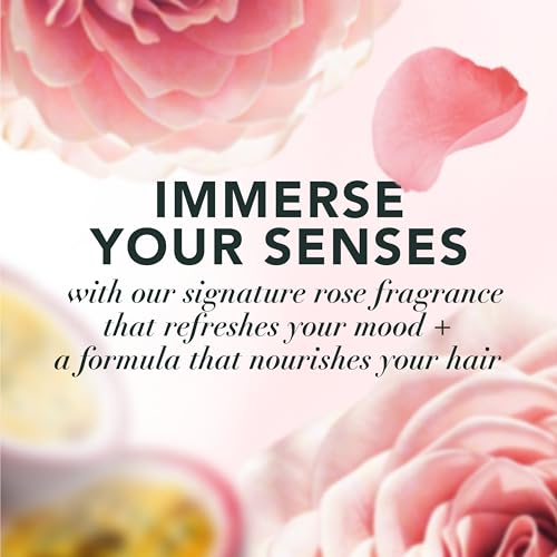 Herbal Essences Shampoo & Conditioner Set, Rose Hips + Passionfruit - Smooth Collection, Paraben-Free, Color-Safe, Shiny Hair with Jojoba & Vitamin E, 29.2 Fl Oz Each, 2-Pack - Image 6