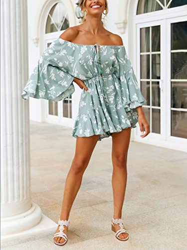 SHIBEVER Womens Sandals Wedge Flower: Open Toe Elastic Ankle Strap Wedge Sandal - Dressy Sandals Women - Comfortable Summer Bohemia2