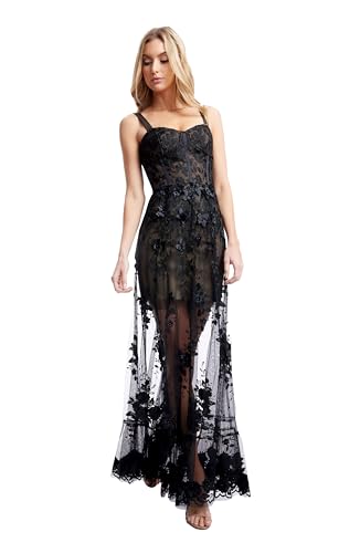 Image of Dress the Population Womens Anabel Fit and Flare Maxi DressSpecial Occasion Dress