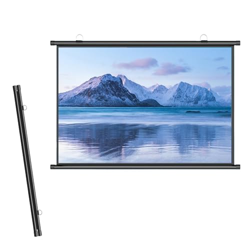 Pantalla Manual de Proyección Portátil HD 60 pulgadas 4:3 miniatura 1